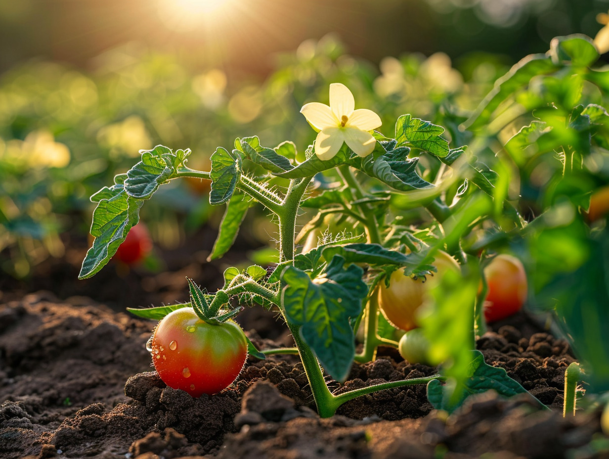 tomates fleurs