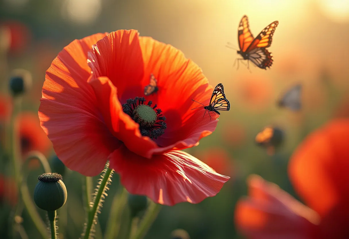 coquelicot jardin