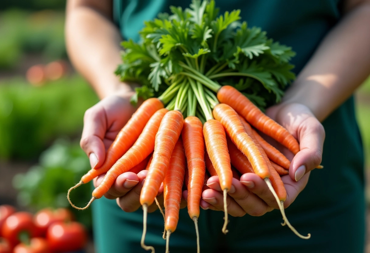 carottes potager