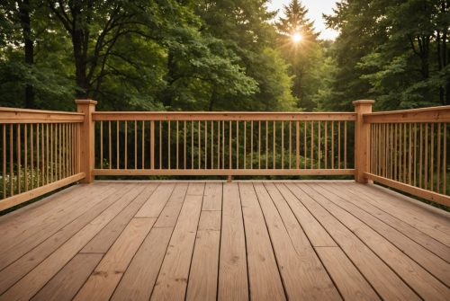 Créez votre terrasse facilement avec un kit bois et connecteurs