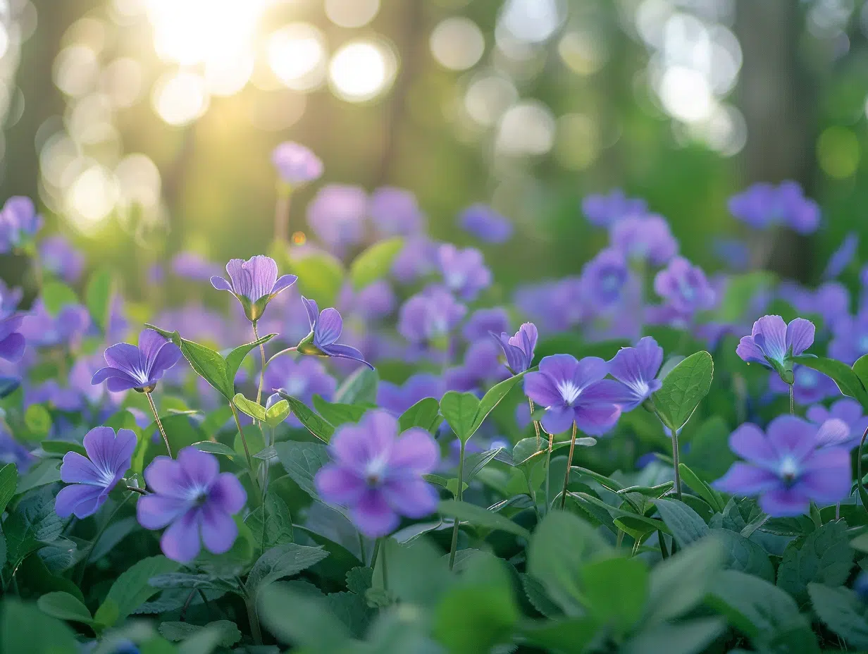 Les secrets méconnus des fleurs violettes sauvages