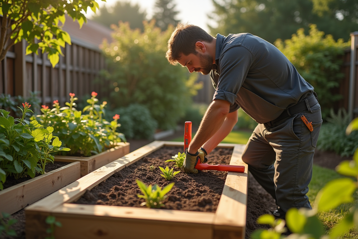 Secrets d’un ancrage efficace pour potager surélevé : conseils pratiques