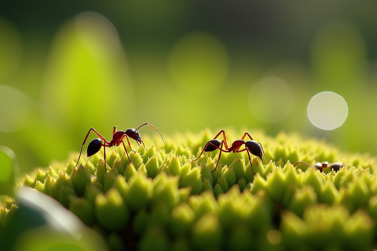 Fourmis dans le gazon : causes et solutions pour un jardin sans insectes