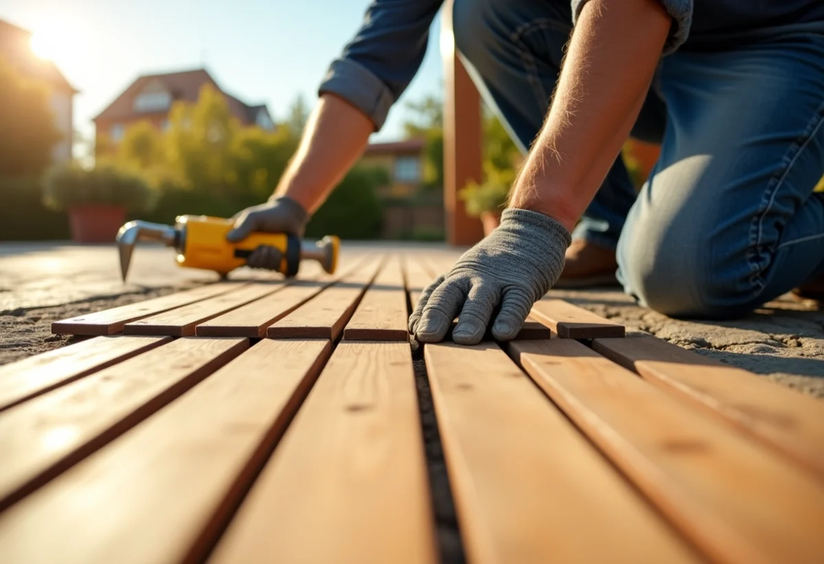 Pose de lames de bois pour terrasse : astuces et écueils à éviter