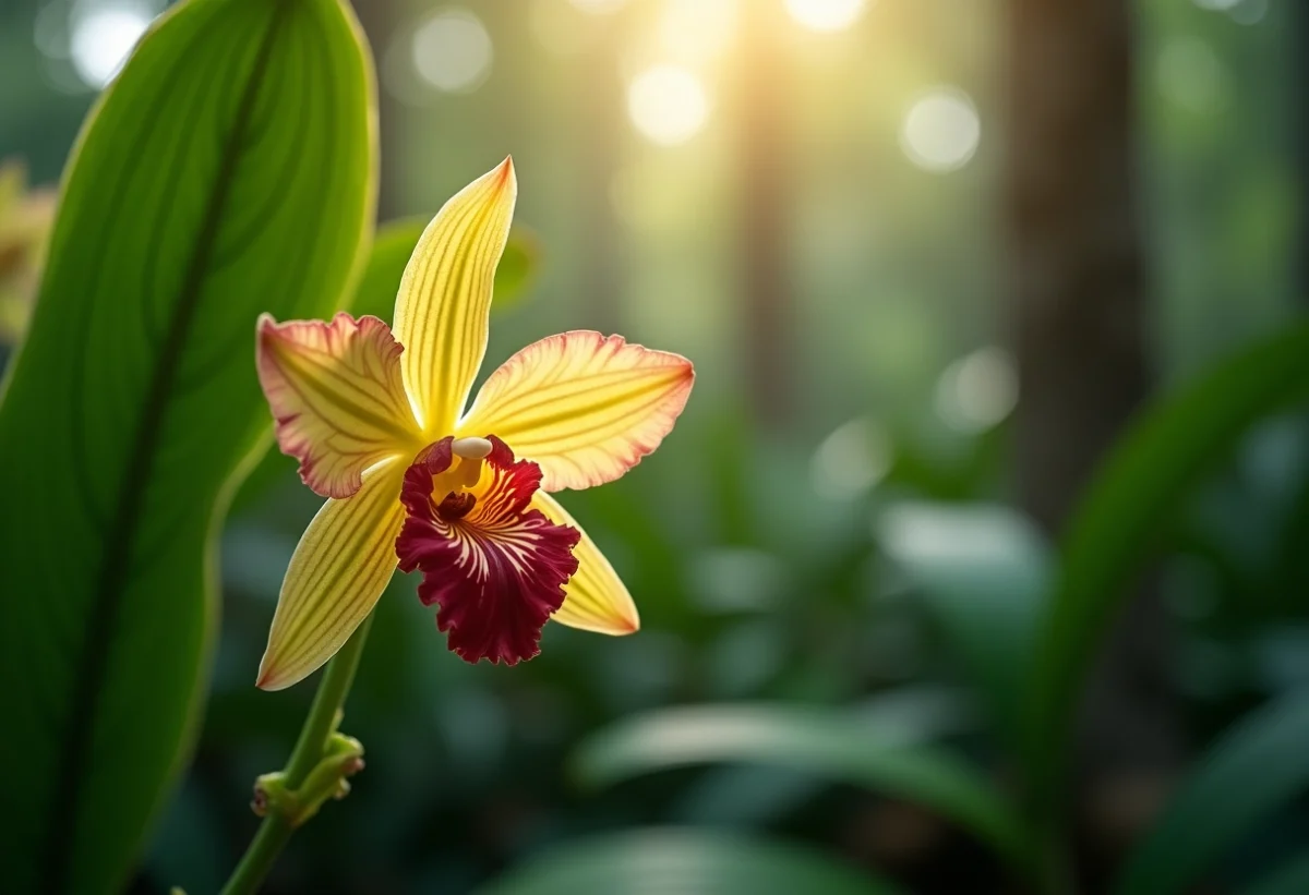 Fleurs rares : trésors cachés des forêts tropicales