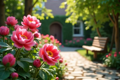 Aménagement de jardin : intégrer la Paeonia lactiflora dans votre espace vert