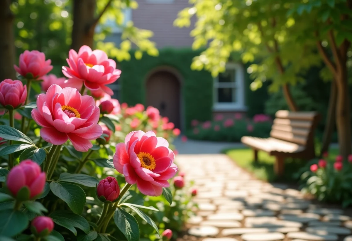 Aménagement de jardin : intégrer la Paeonia lactiflora dans votre espace vert